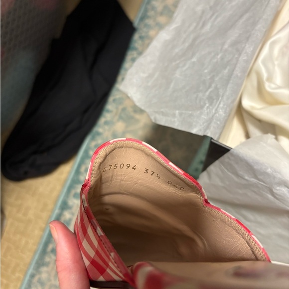 AUTHENTIC Gucci Mules Size 37.5 - Picture 10 of 11